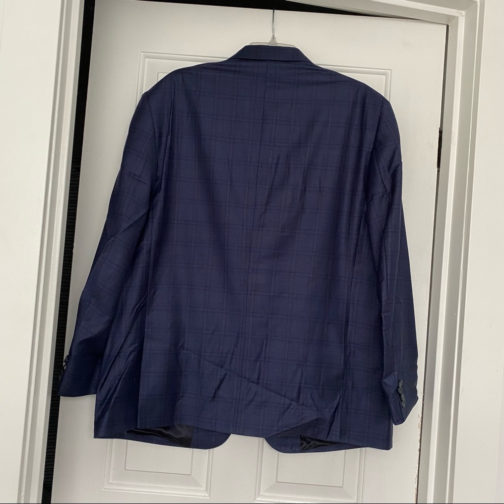NWT JWN Wool Windowpane Sport Coat Blazer - Picture 13 of 15